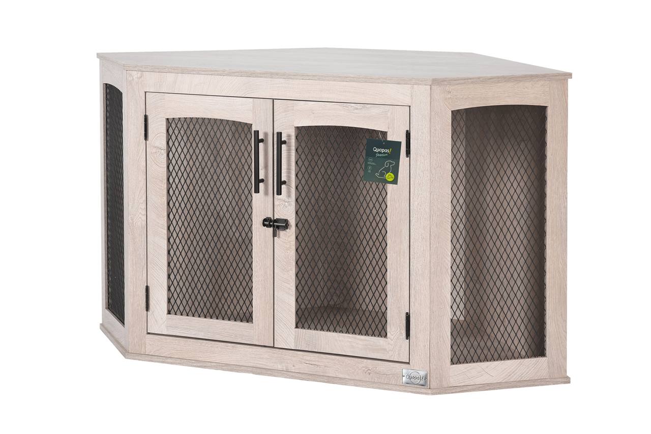 Quapas! Premium Indoor Hundehütte Ecke