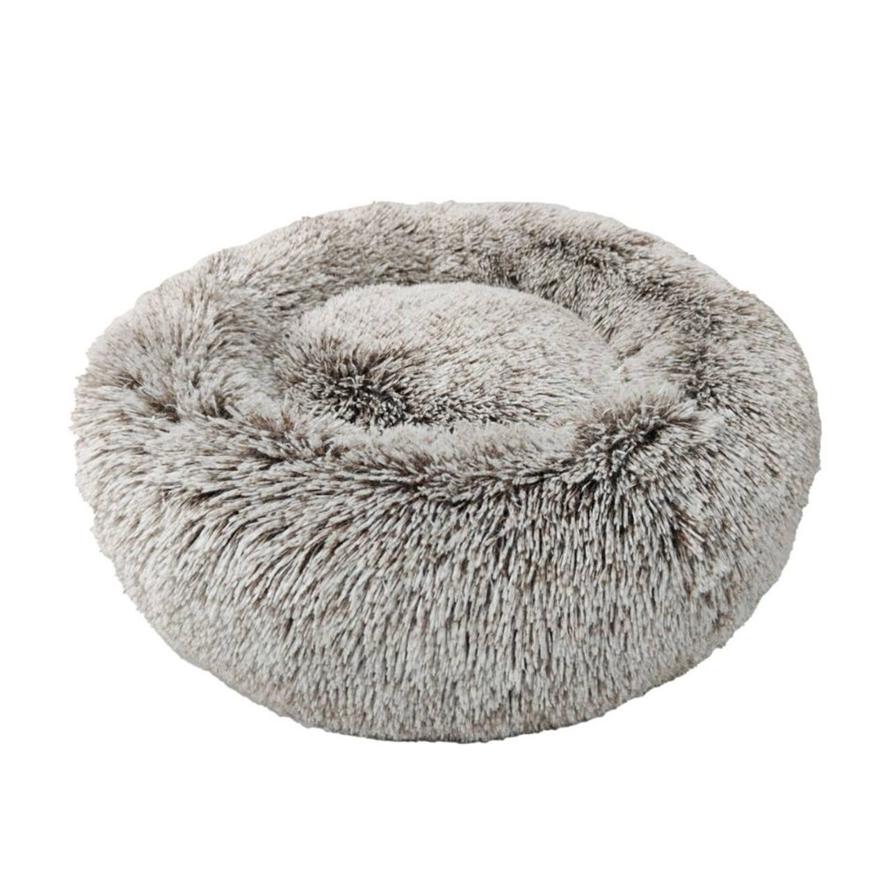 Dog Cushion Cuddle Brown/Beige