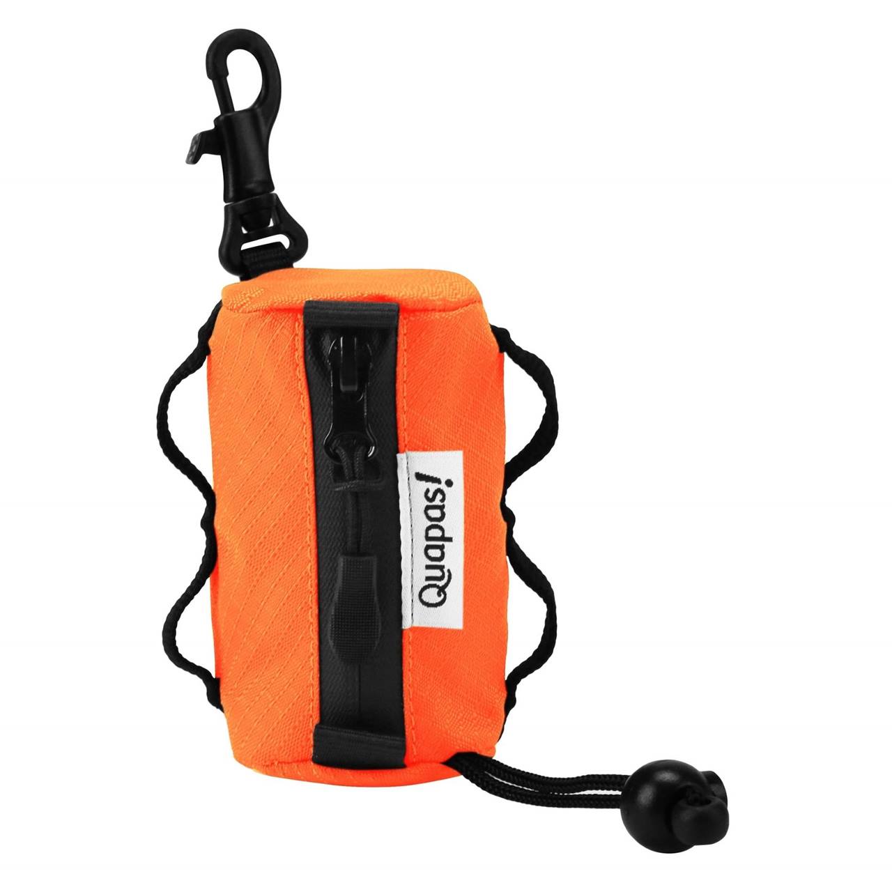 QUAPAS! Poop Bag Holder Orange