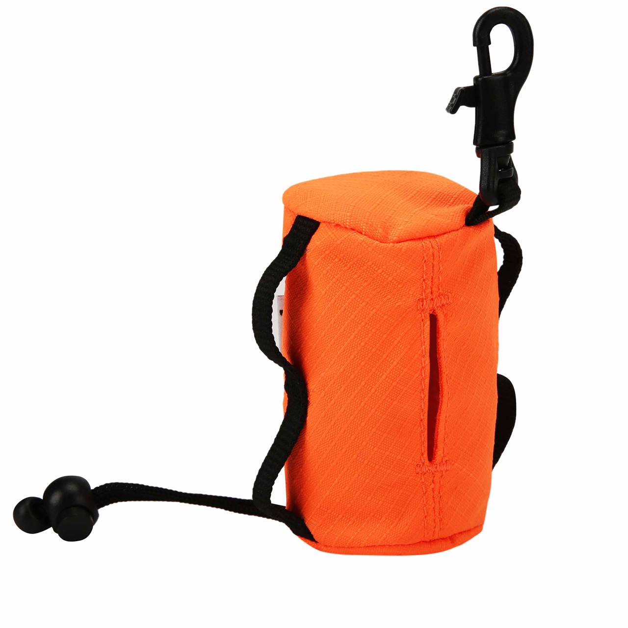 QUAPAS! Poop Bag Holder Orange