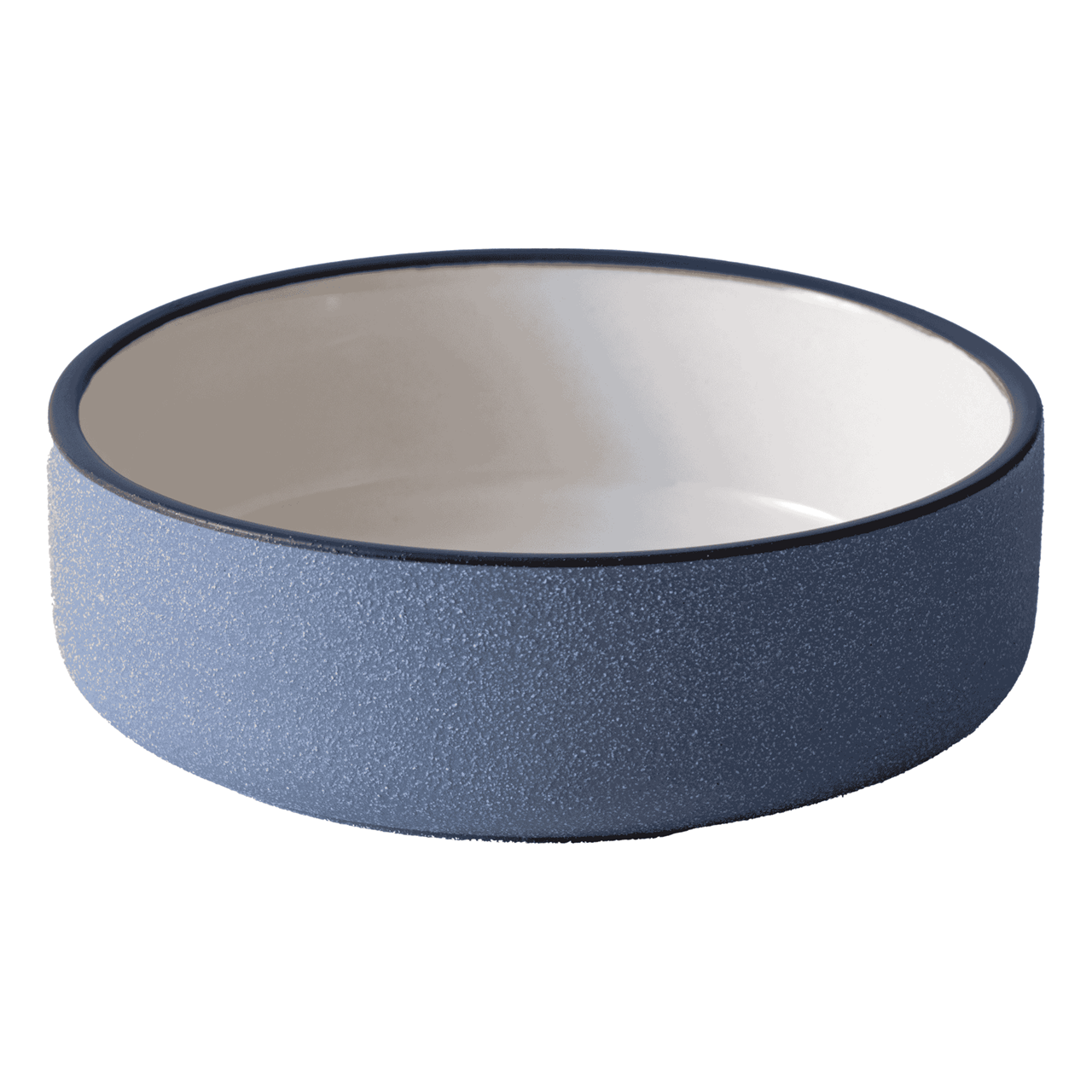 Quapas! Ceramic Food & Water Bowl Grey