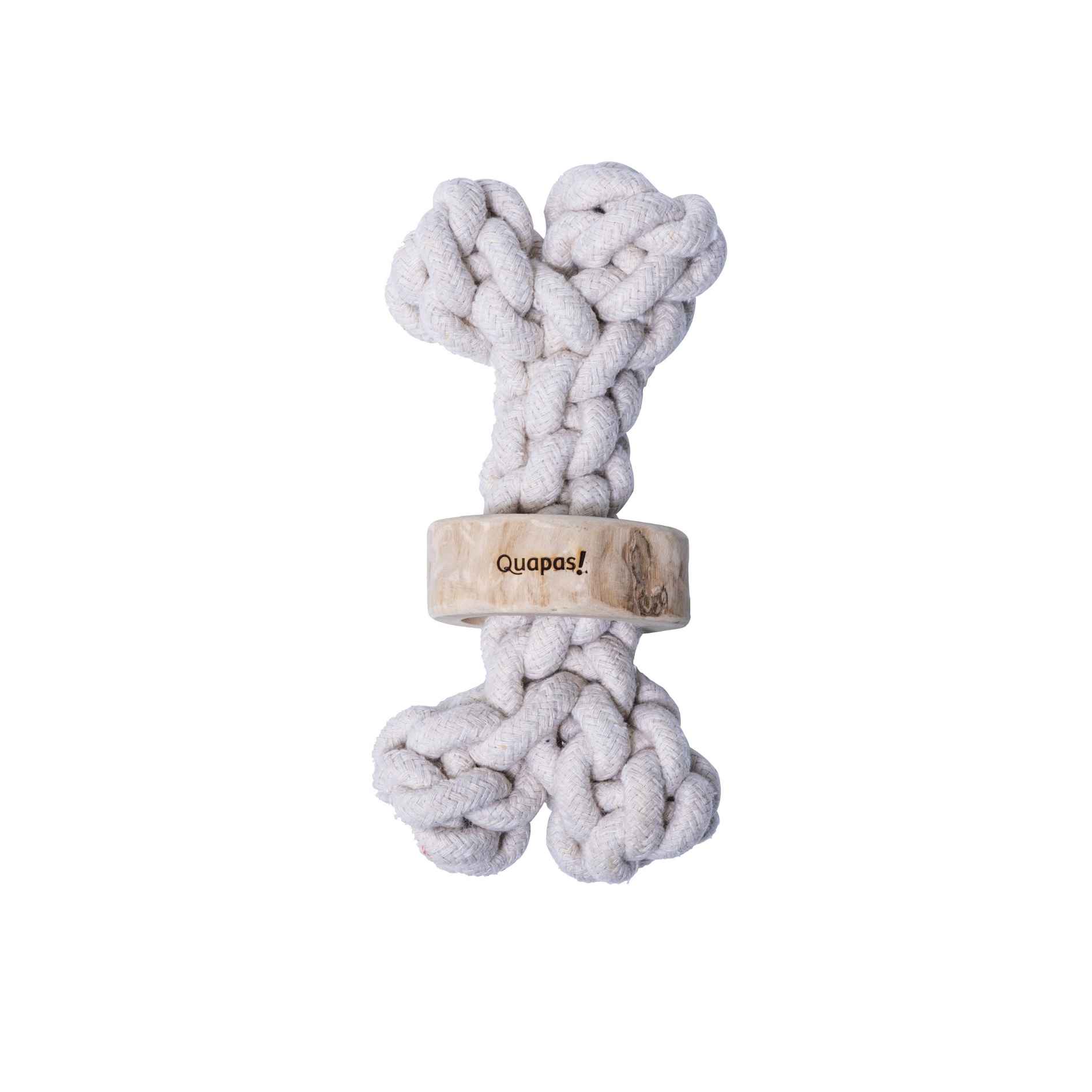 Quapas! Dog Toy Coffeewood Bone