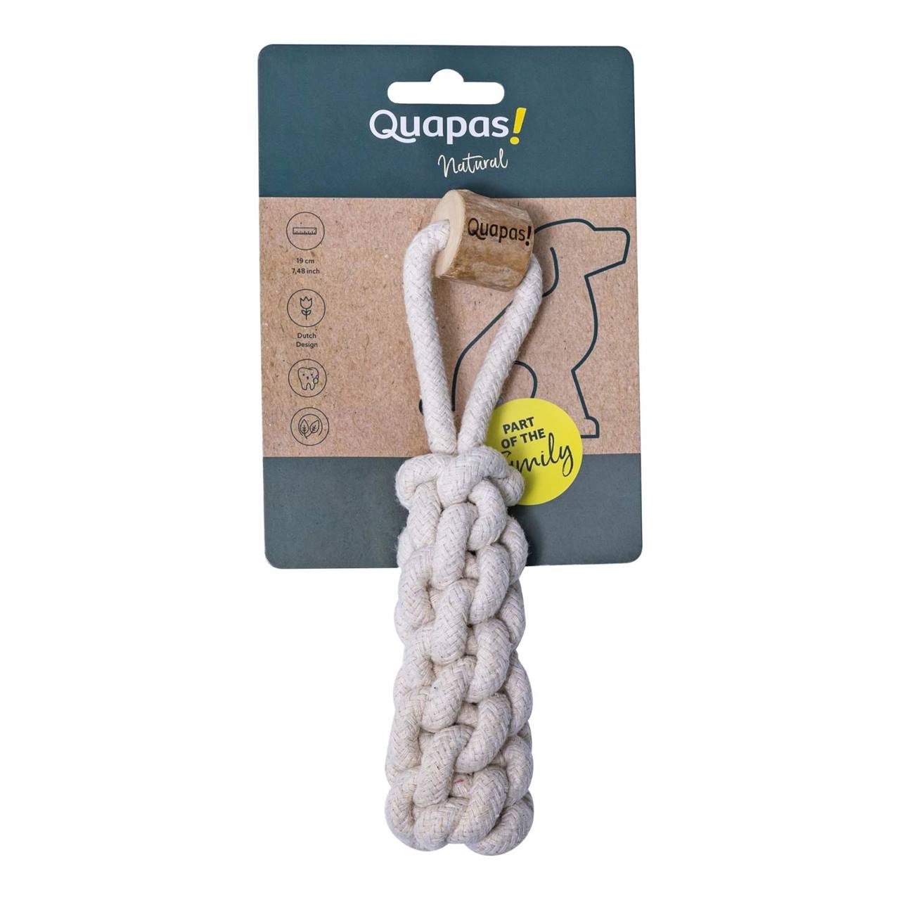 Quapas! Dog Toy Coffeewood Dummy