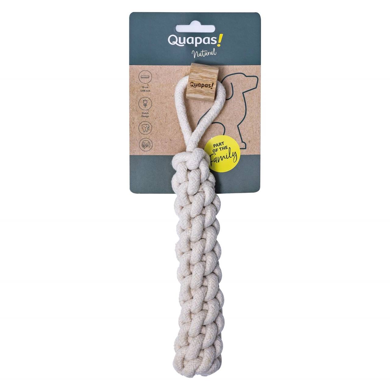 Quapas! Dog Toy Coffeewood Dummy
