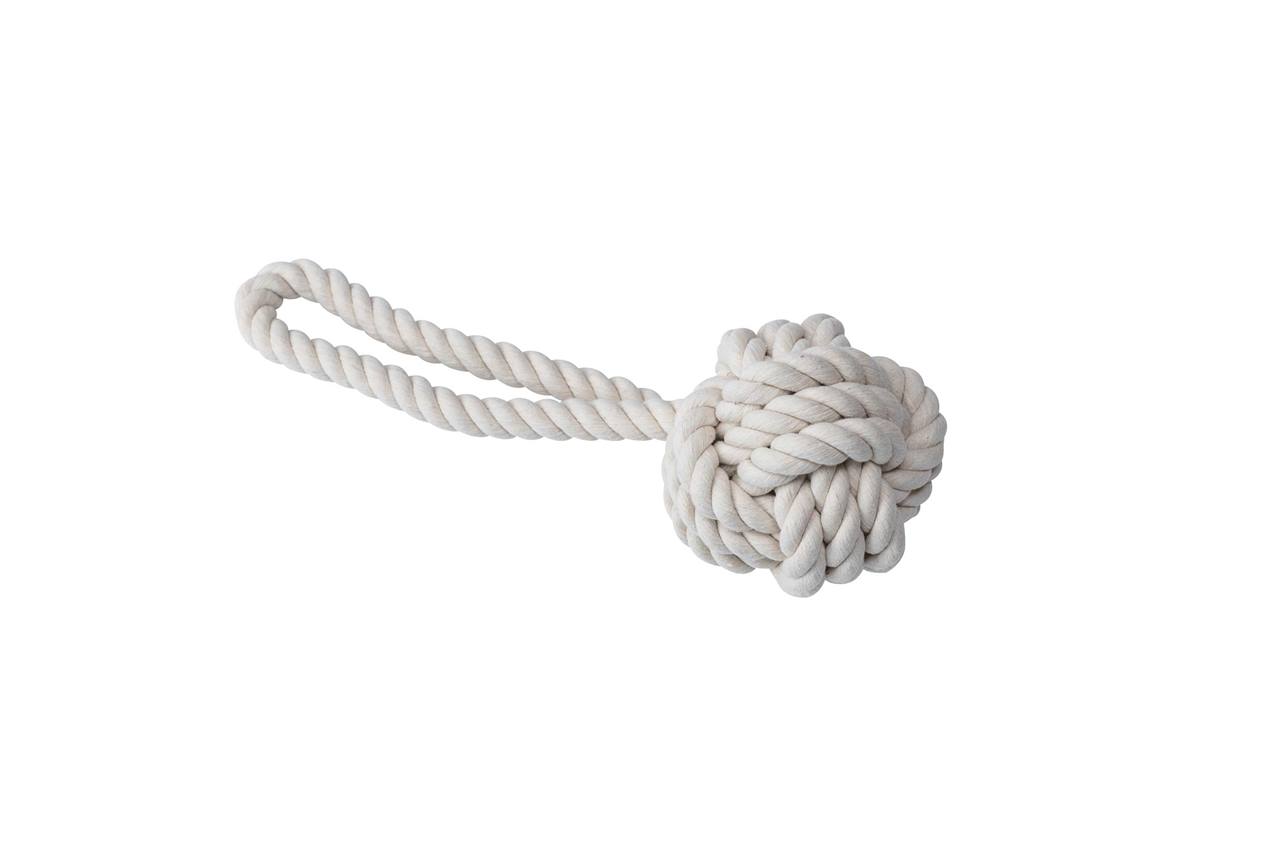 Quapas! Dog Toy Rope L Ball 30cm natural