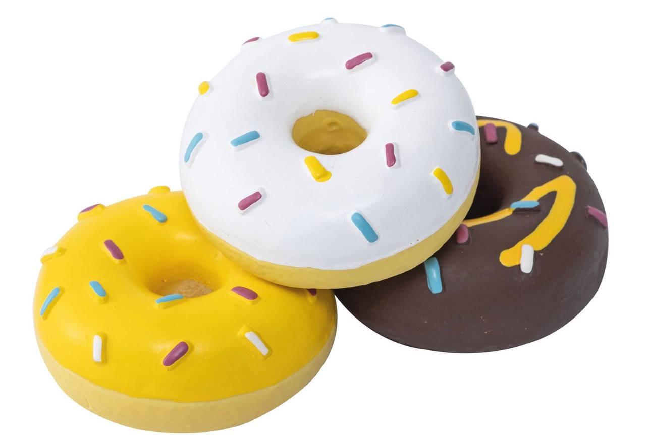Quapas! Hondenspeelgoed Fun Donut set 3-delig
