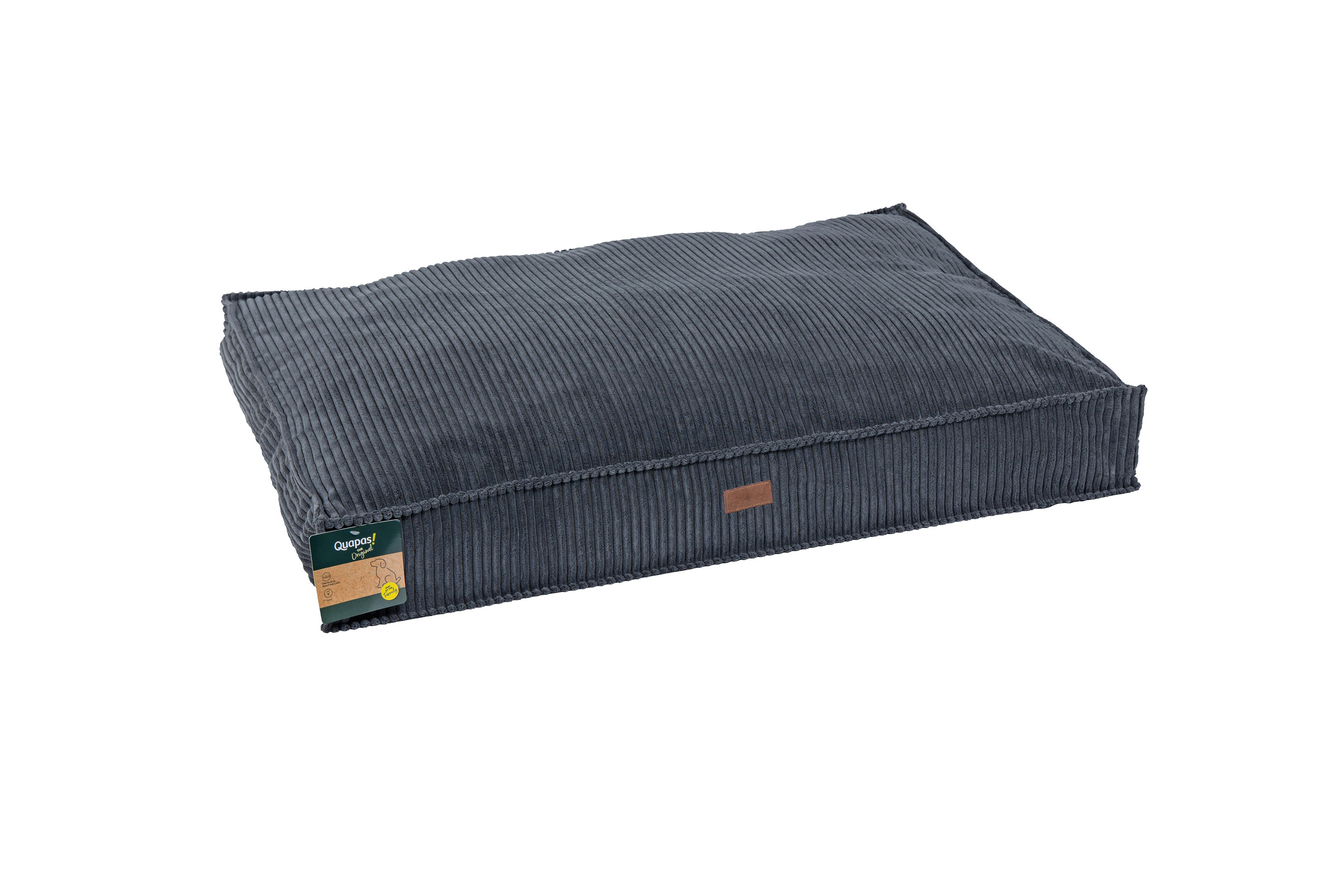 Quapas! Dog Bed Reversible Grey