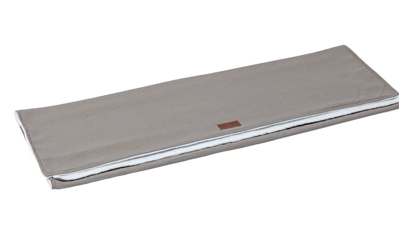 Quapas! Blanket Waffle Filled Grey 140x100cm