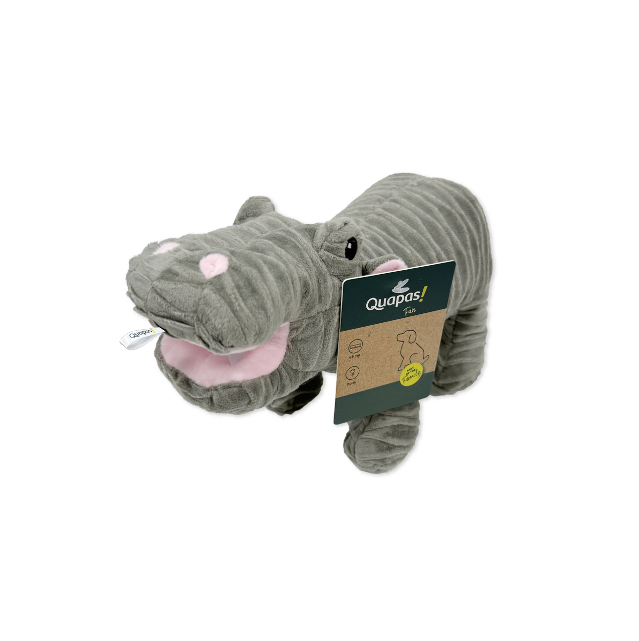 Quapas! XXL Hondenknuffel Hippo