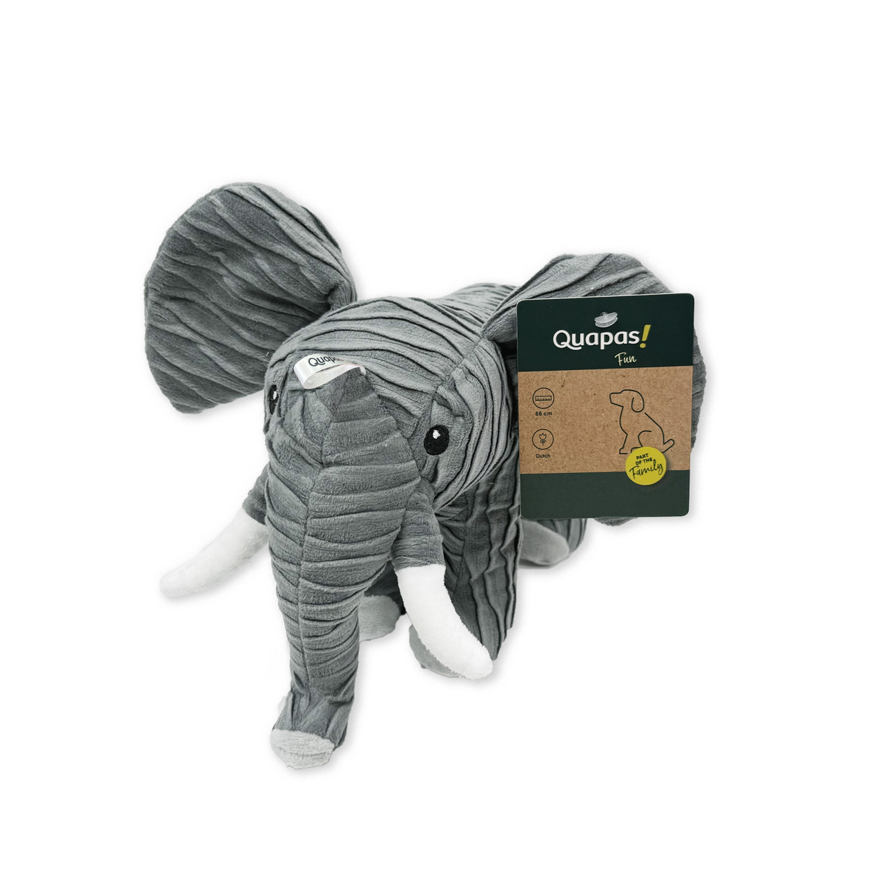 Quapas! XXL Hondenknuffel Elephant