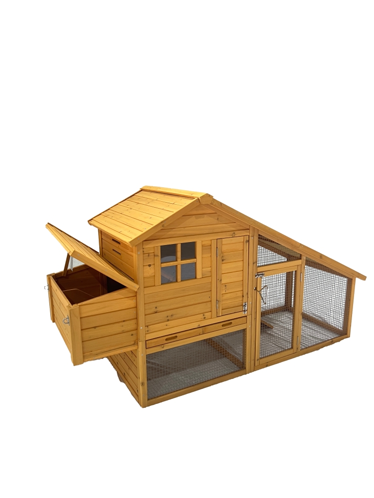 Premium Chicken Coop Woods with Run