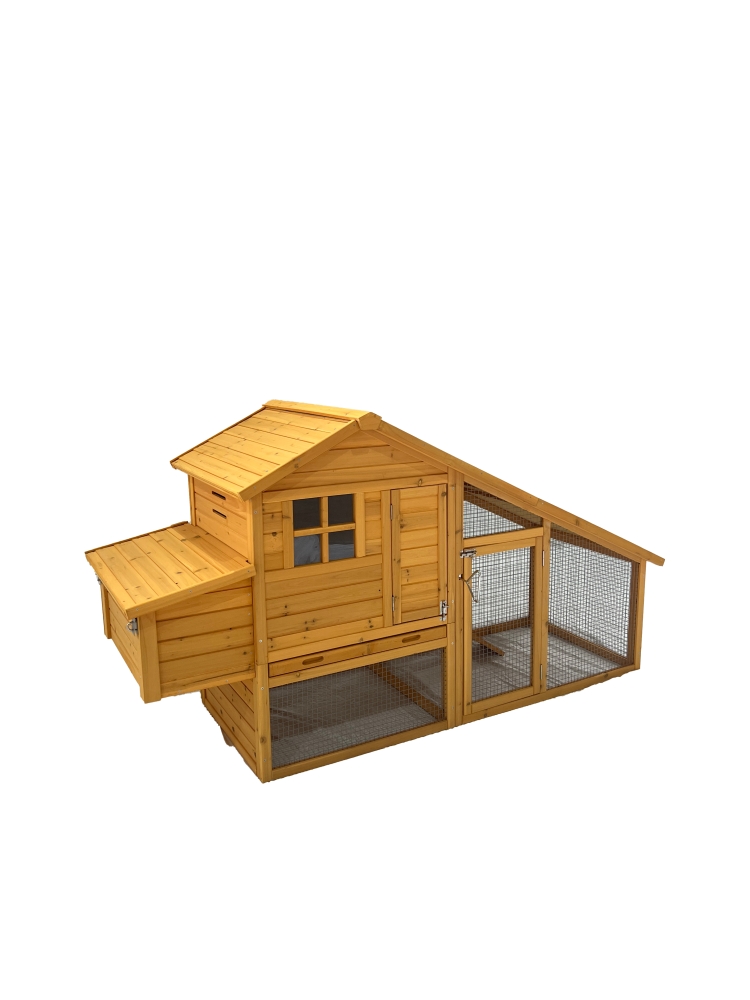 Premium Chicken Coop Woods with Run