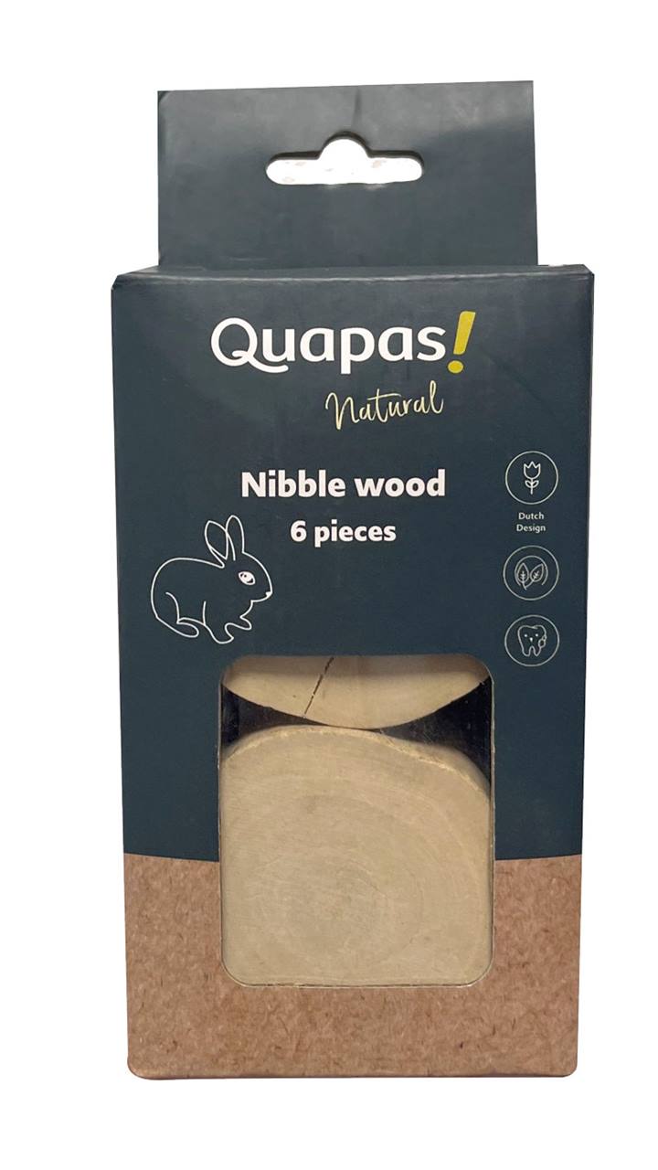 Quapas! Coffeewood gnawing wood 6pcs
