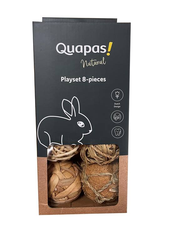 Quapas! Knabbel geschenkdoos 8st