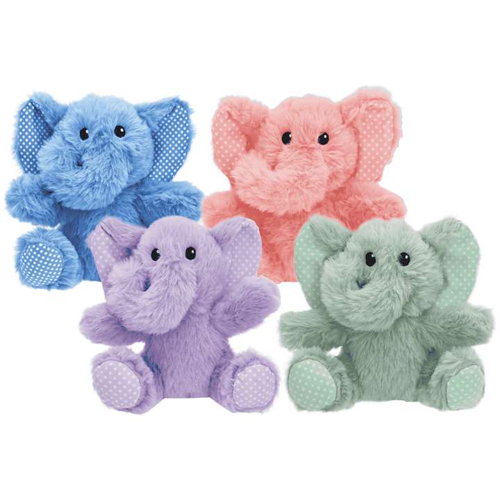 Multipet Mini Dog Cuddly Toy Elephant