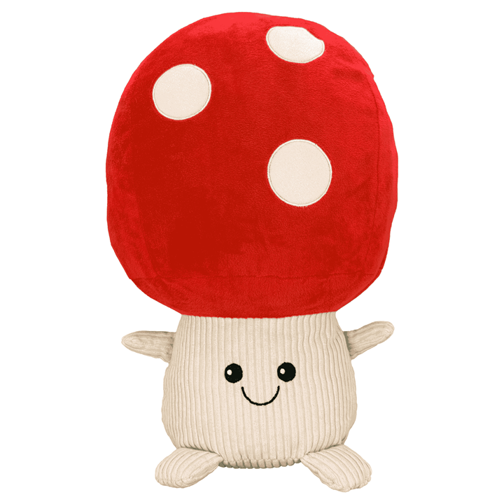 Multipet Jumbo Dog Cuddly Toy Mushroom