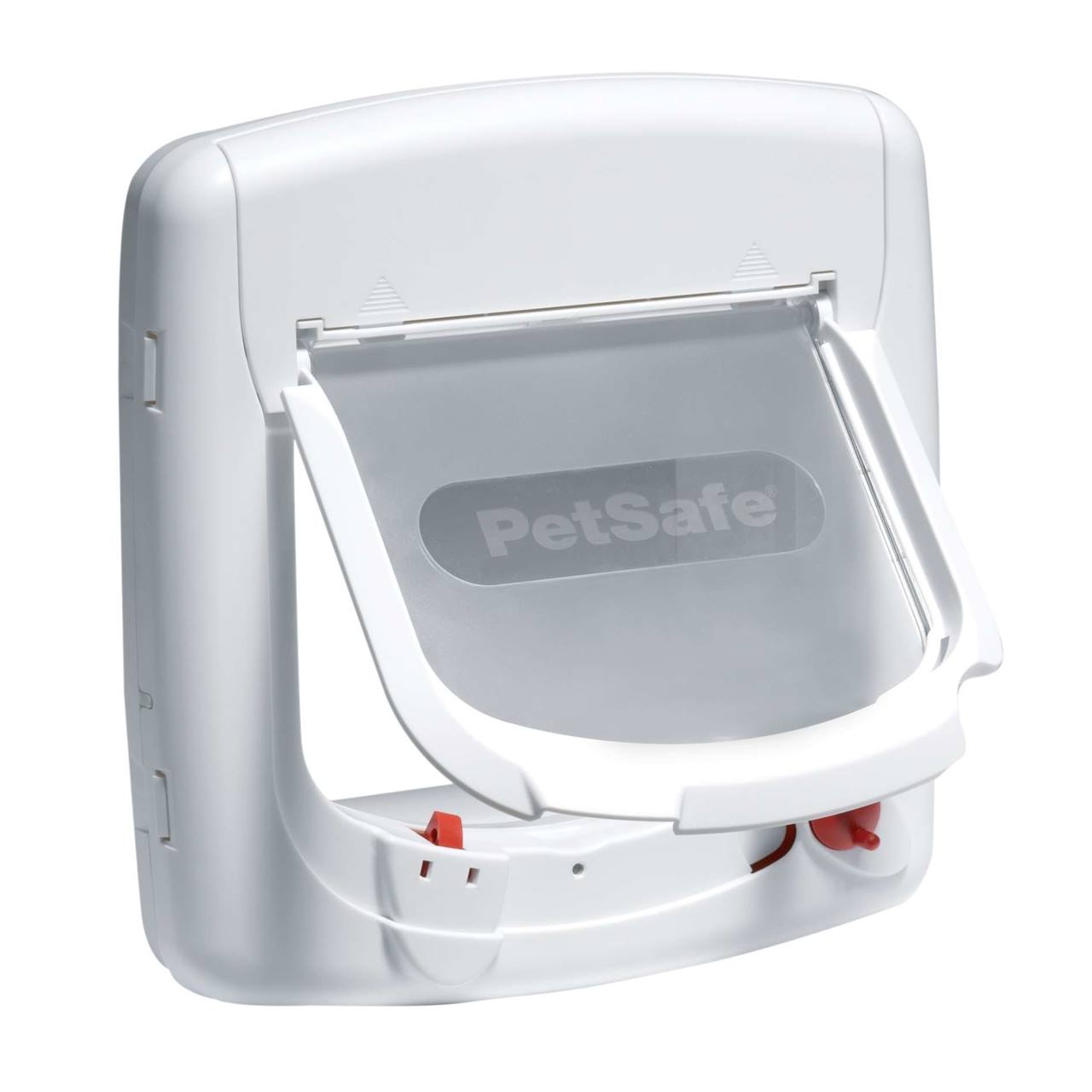 PetSafe® Staywell® Magnetic 4-Way Locking Deluxe Cat Flap, White