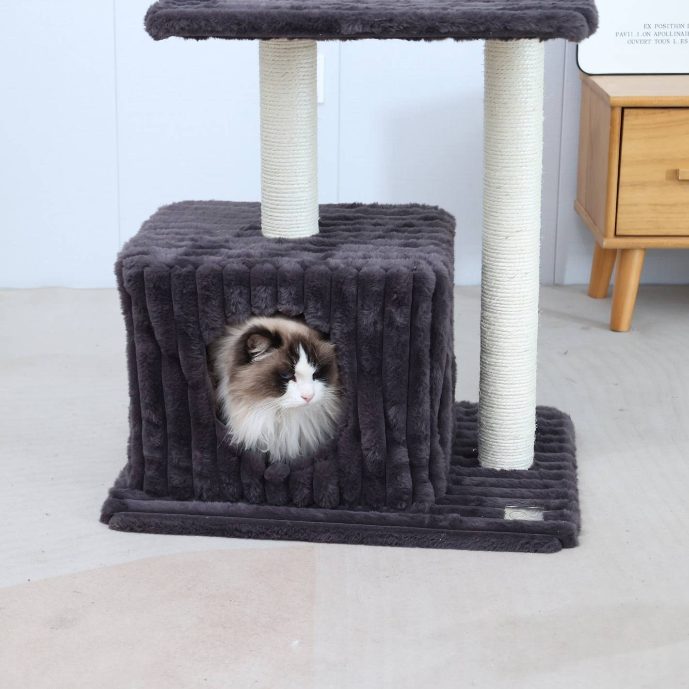 Quapas! Catscratcher Connect A1 Grey