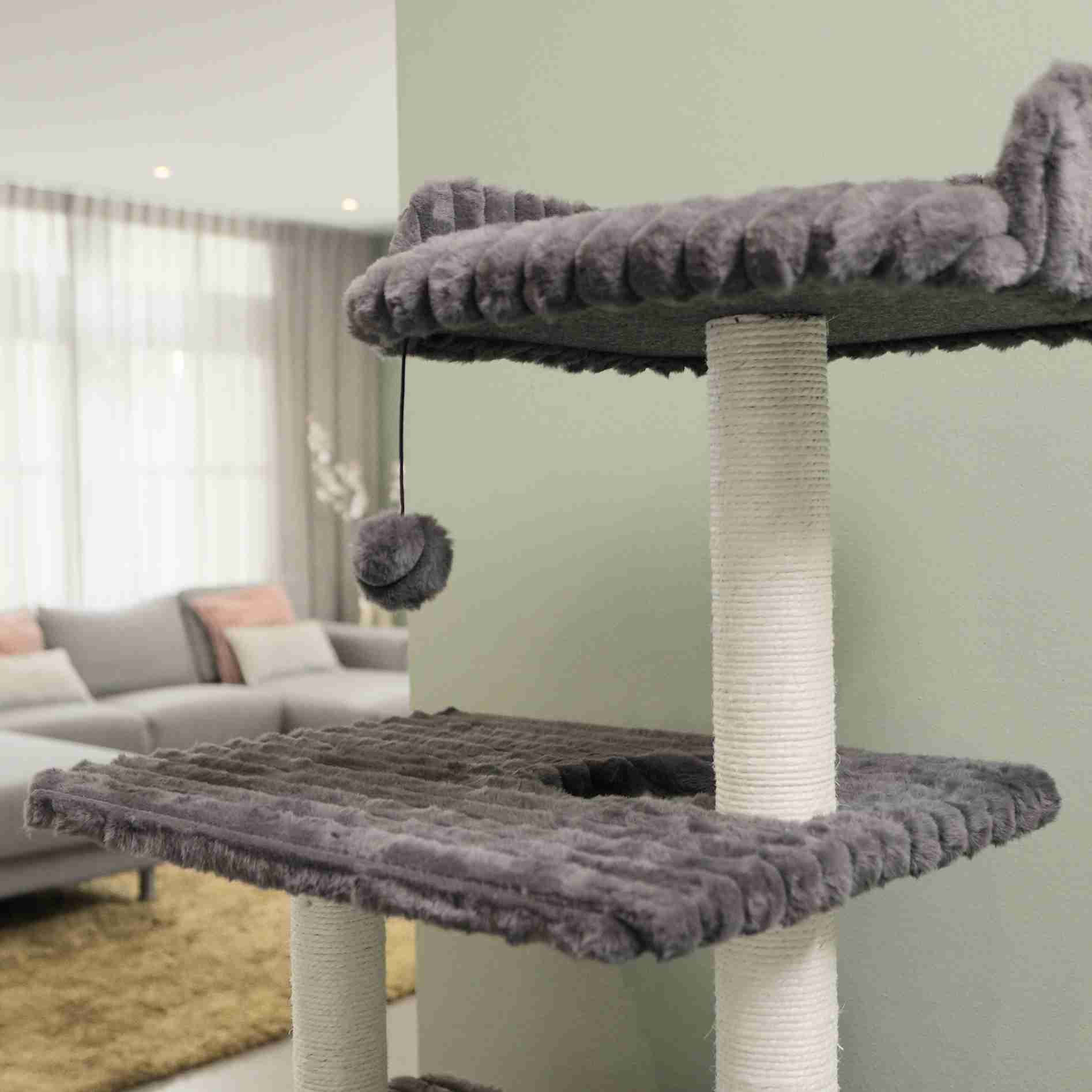 Quapas! Catscratcher Connect A2 Grey