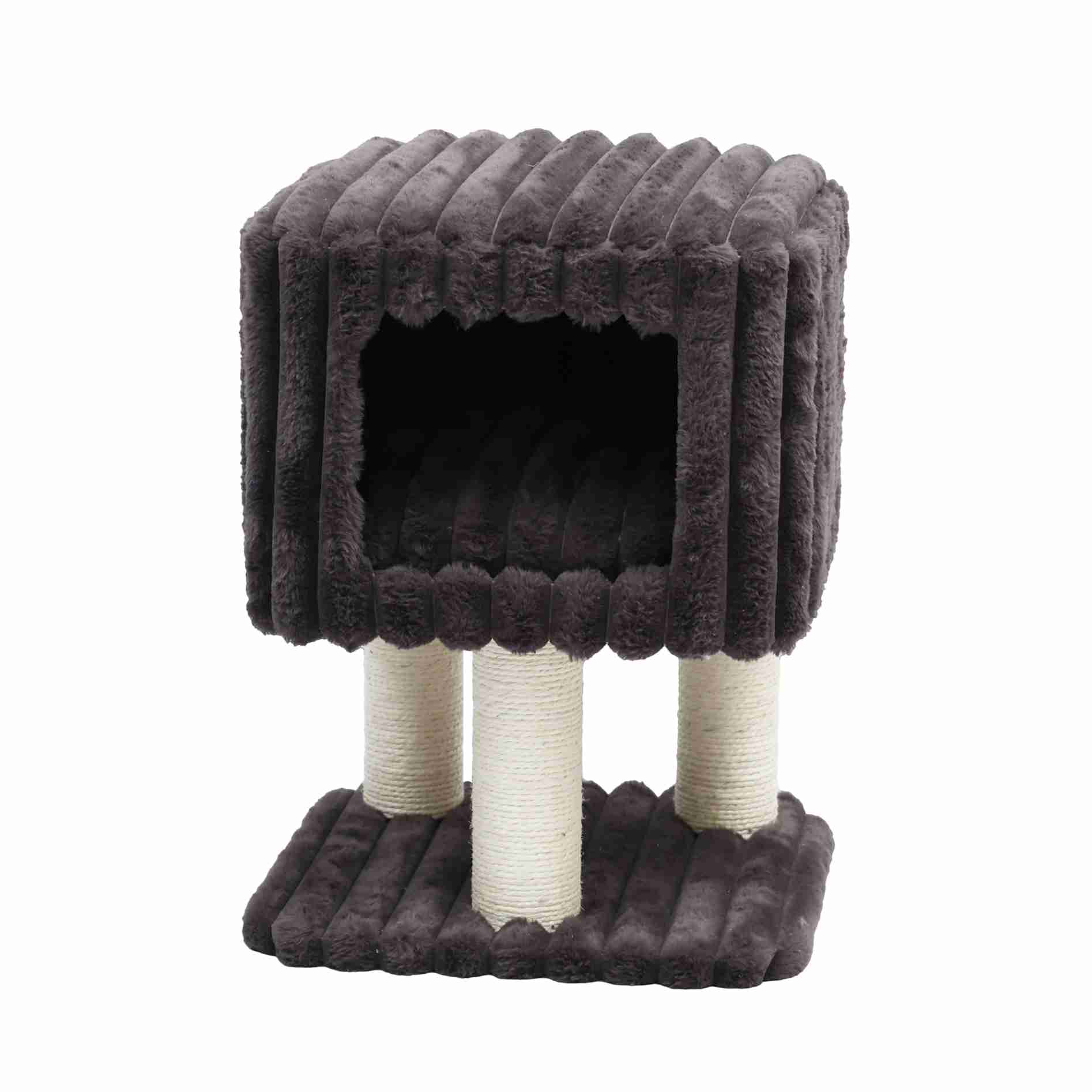 Quapas! Cat retreat Cozy dark grey