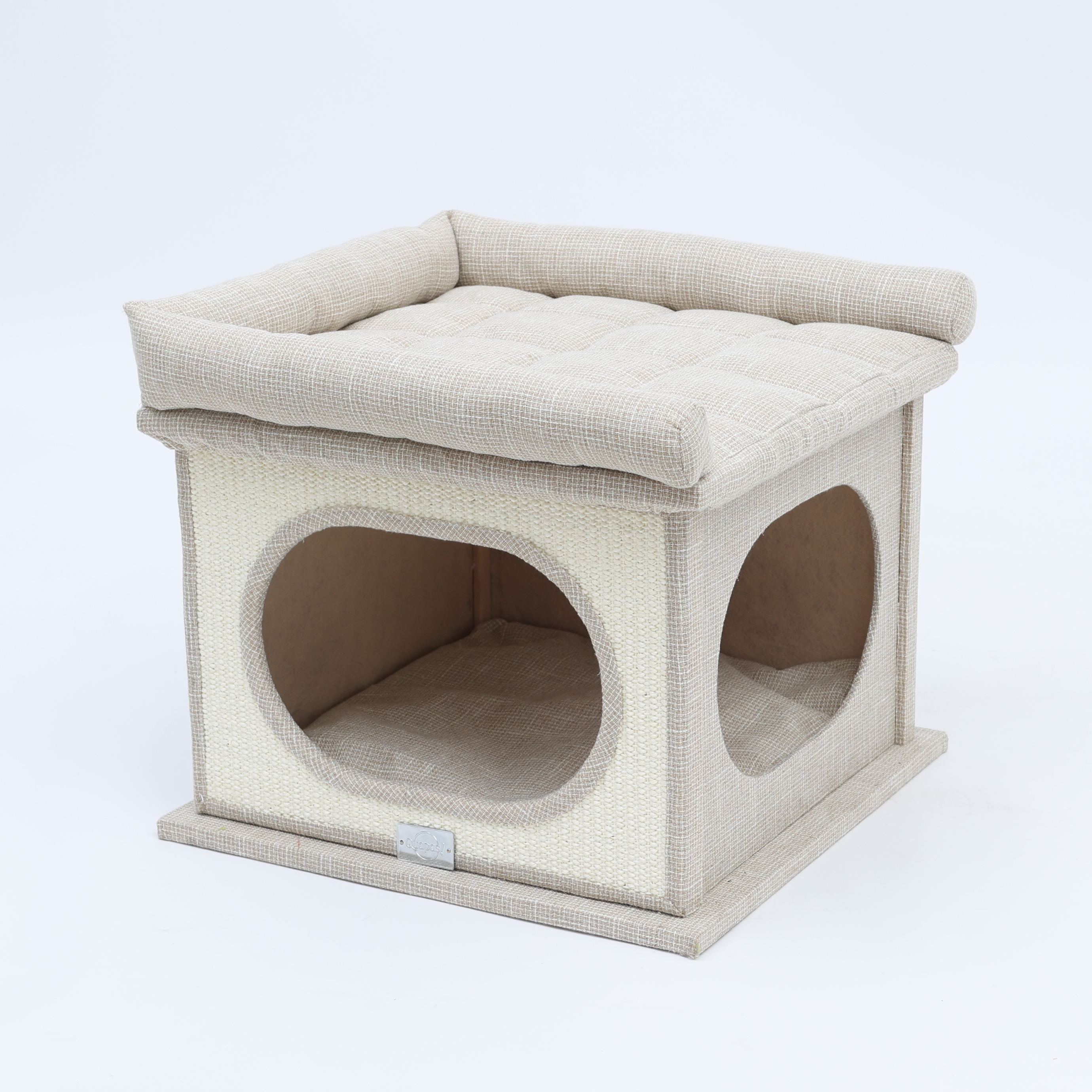 Quapas! Cat cave Beige 48*48*43