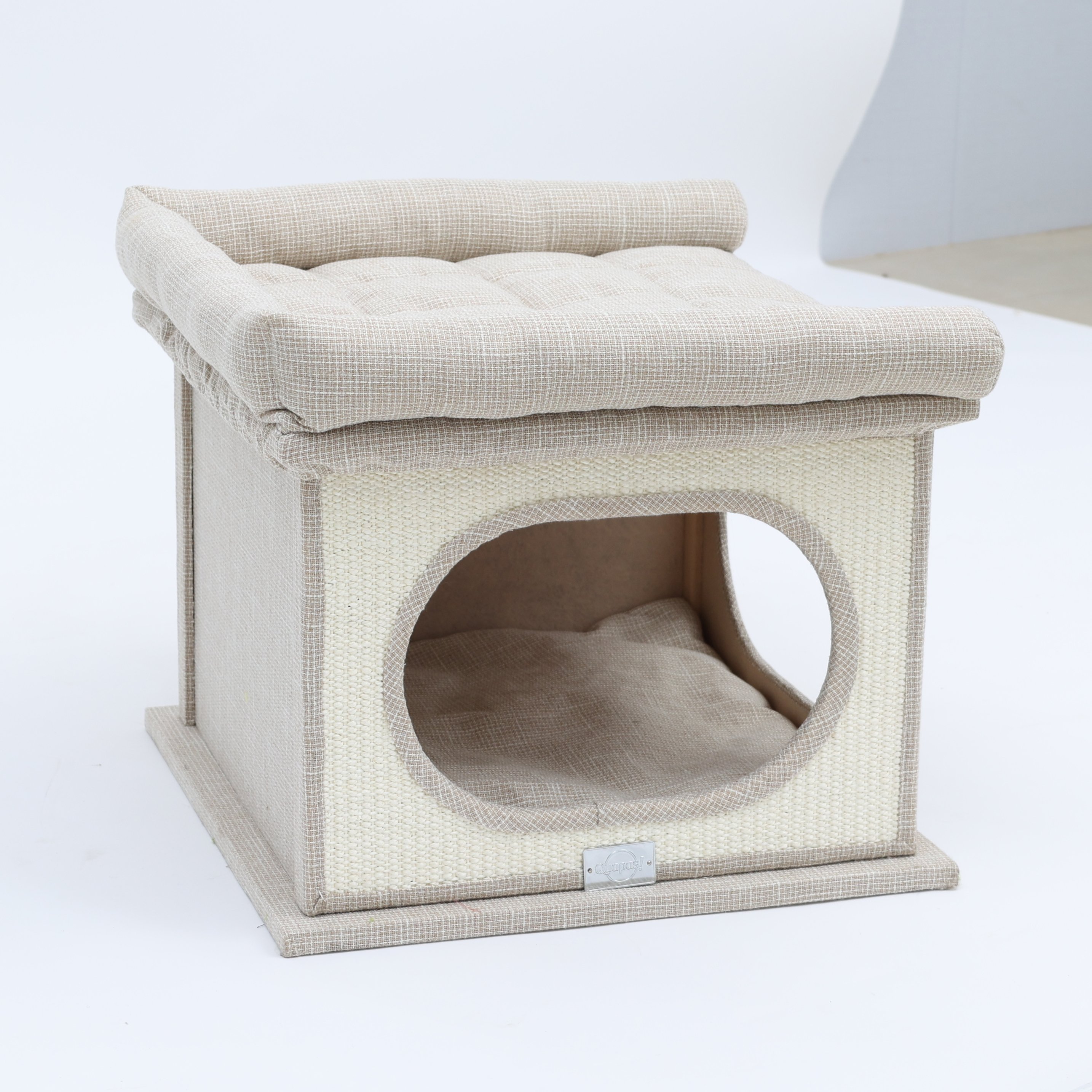 Quapas! Cat cave Beige 48*48*43