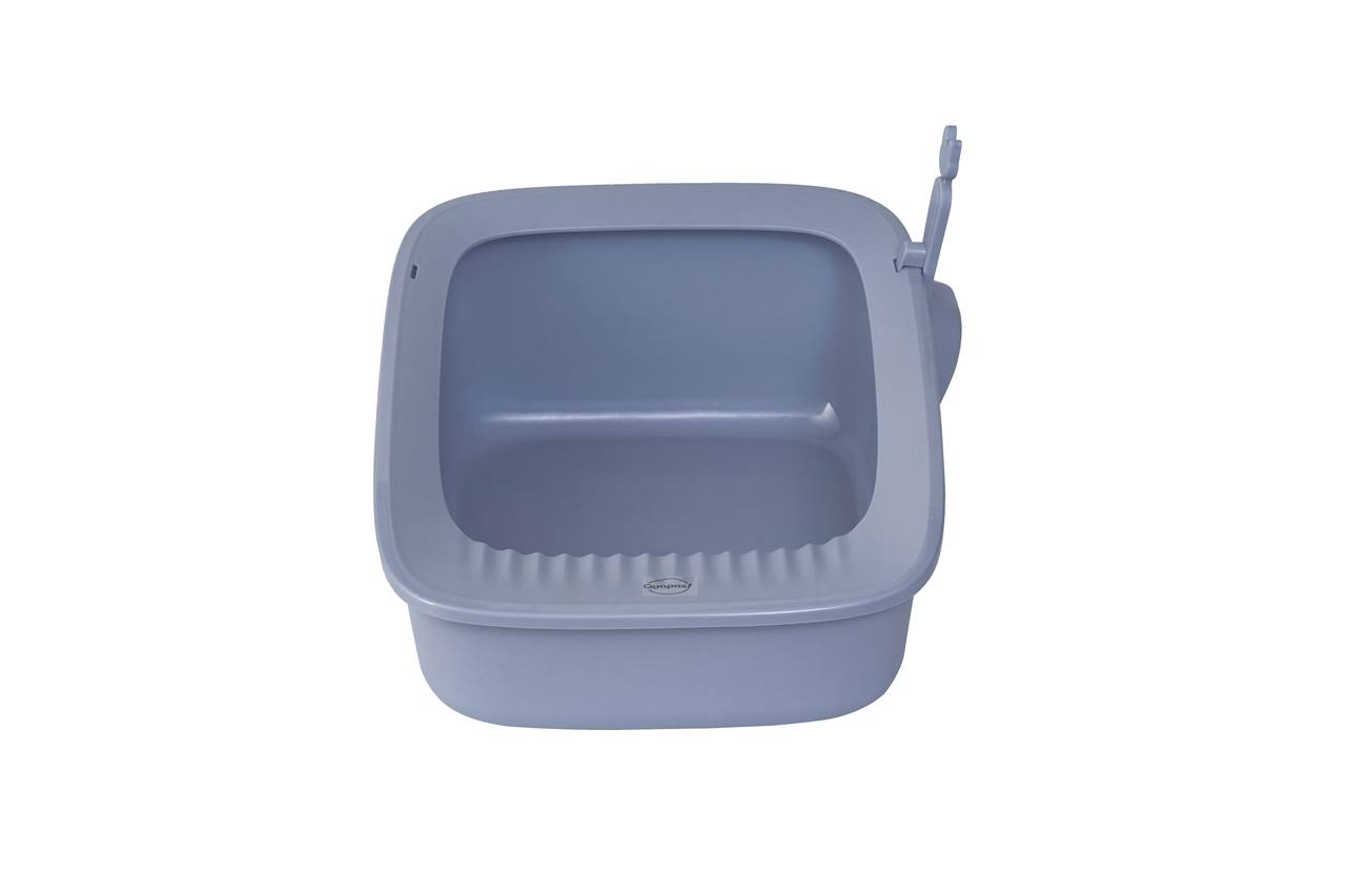 Quapas! Kattenbak zacht grijs