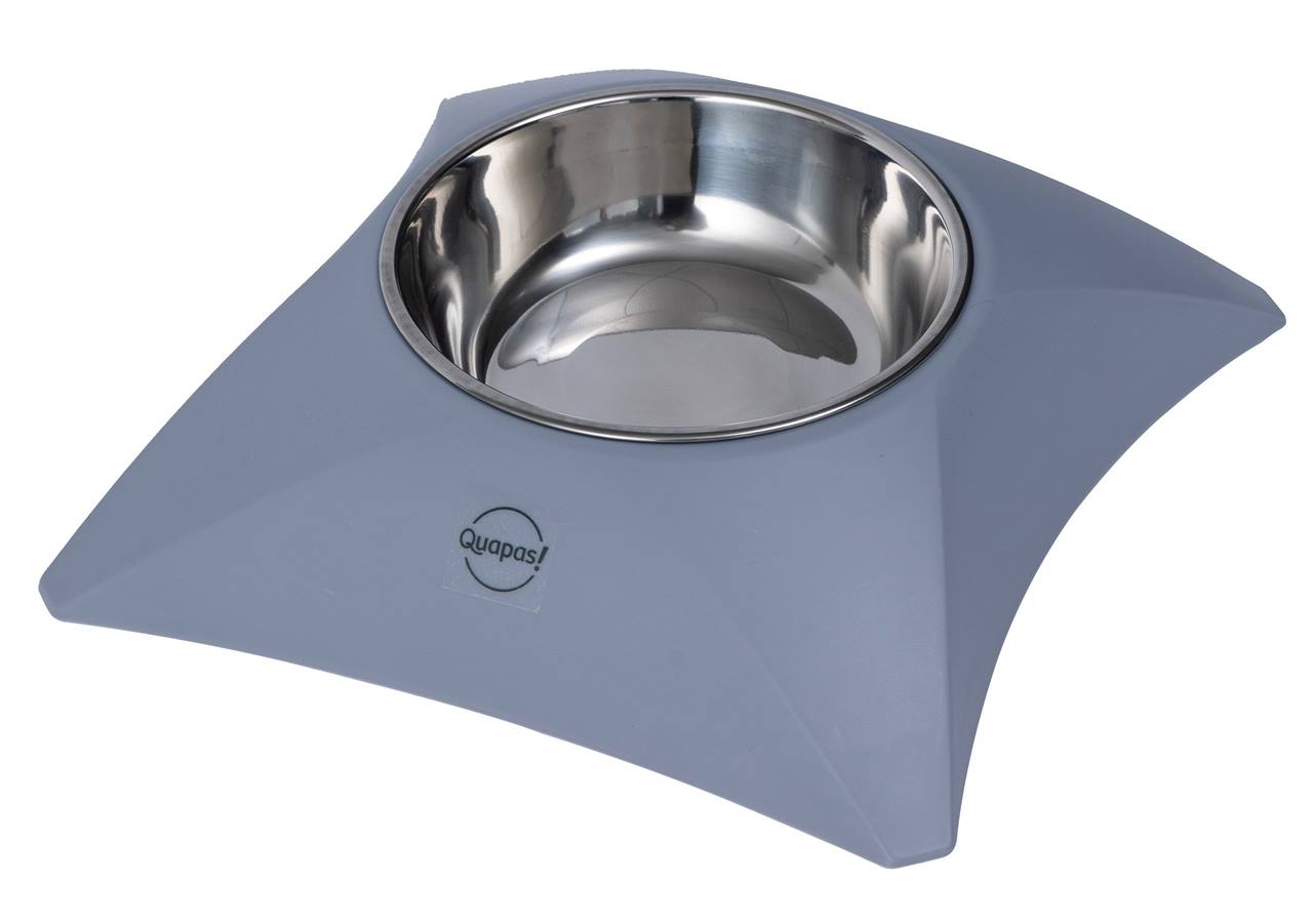 Quapas! Cat bowl Soft grey