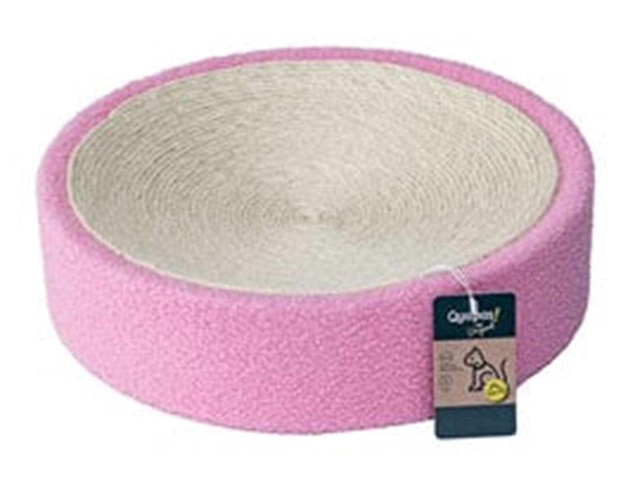 Quapas ! Peluche Catscratcher au sisal Rose