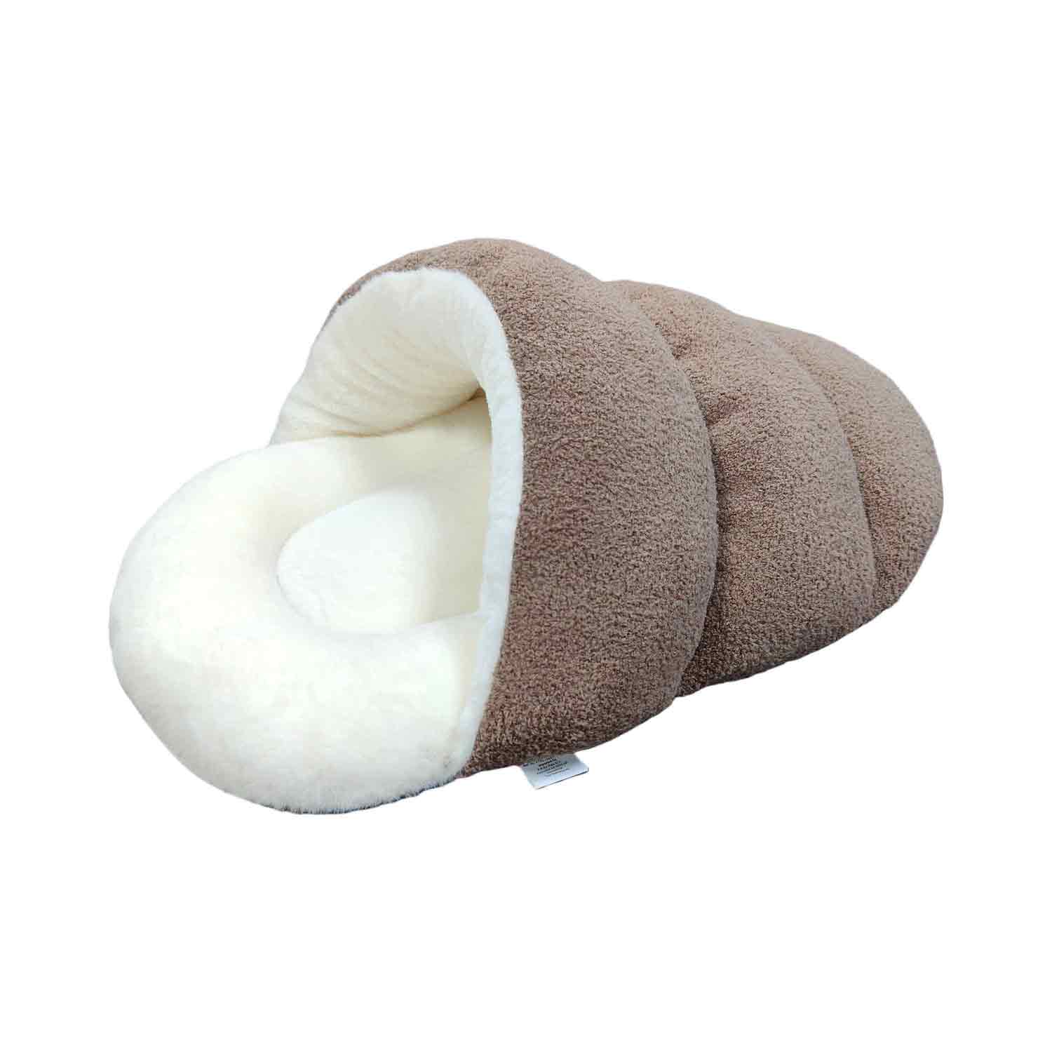 Brown Slipper Cat Bed