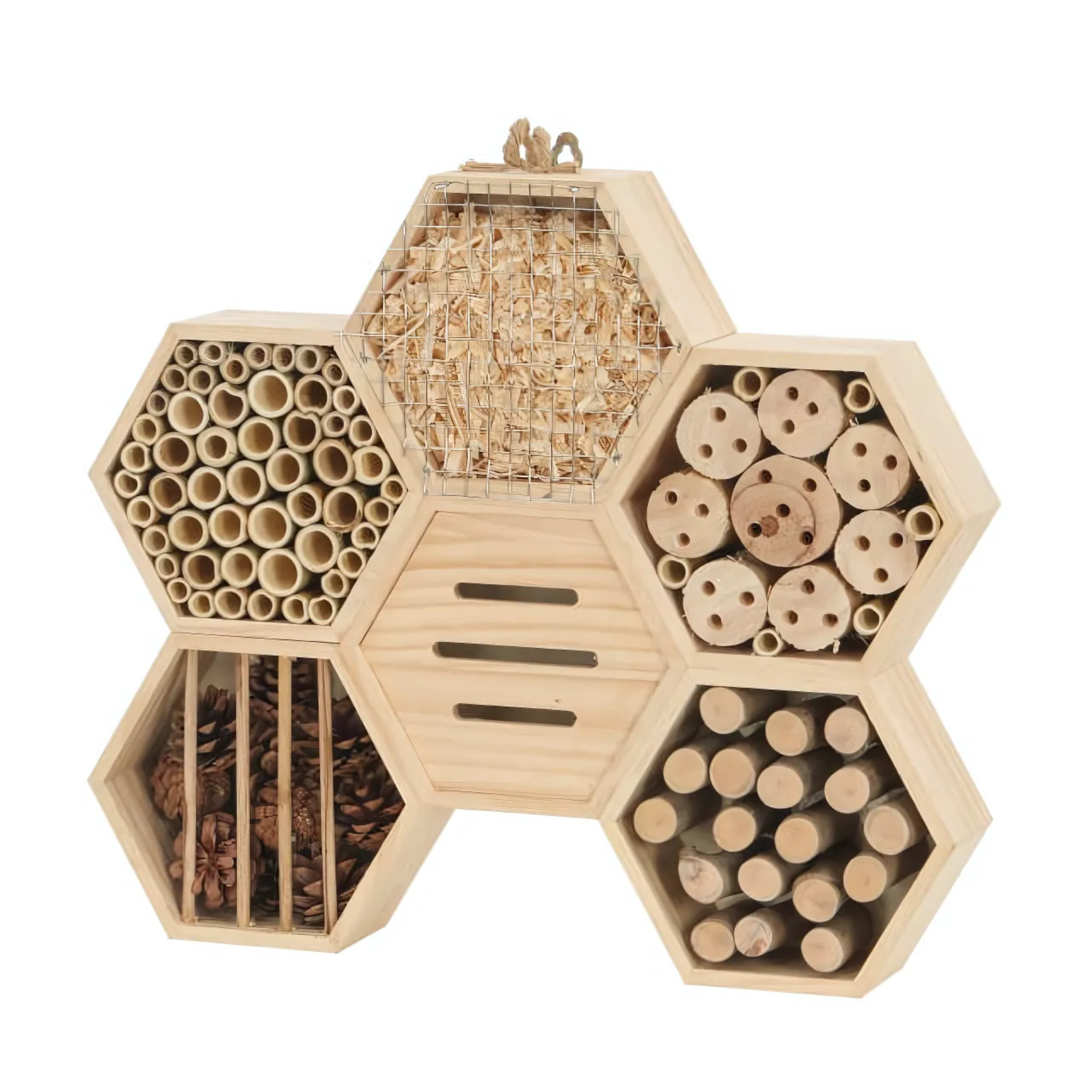 Insect Hotel Hexagon