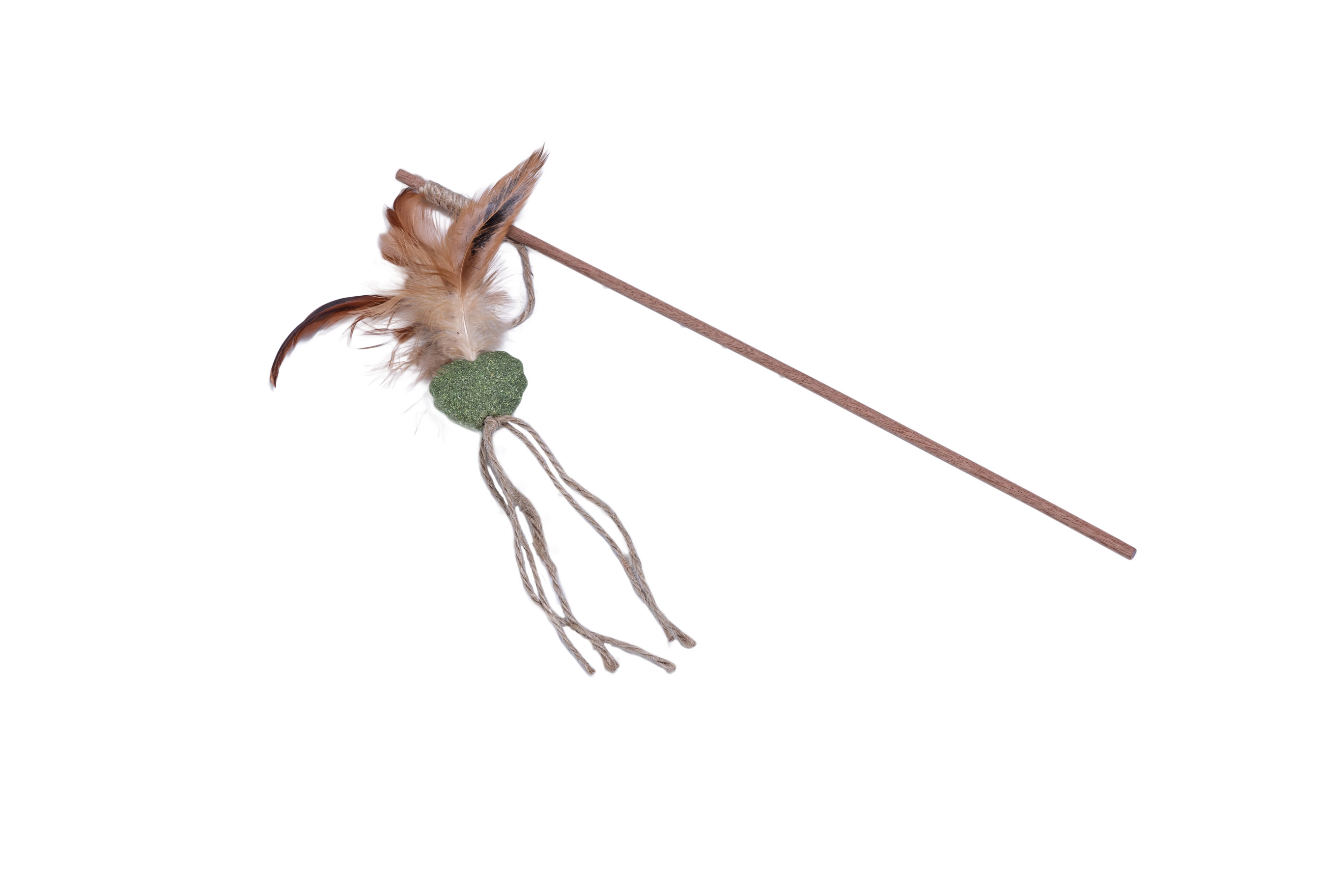Quapas! Cat toy fishing rod nature B