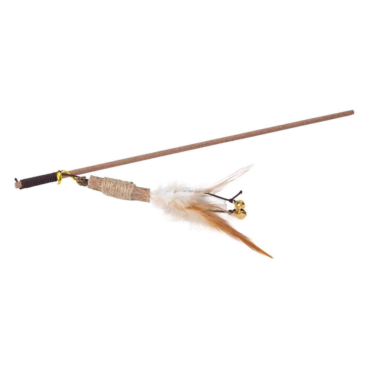 Quapas! Cat Toy Fishing Rod Feather Roll