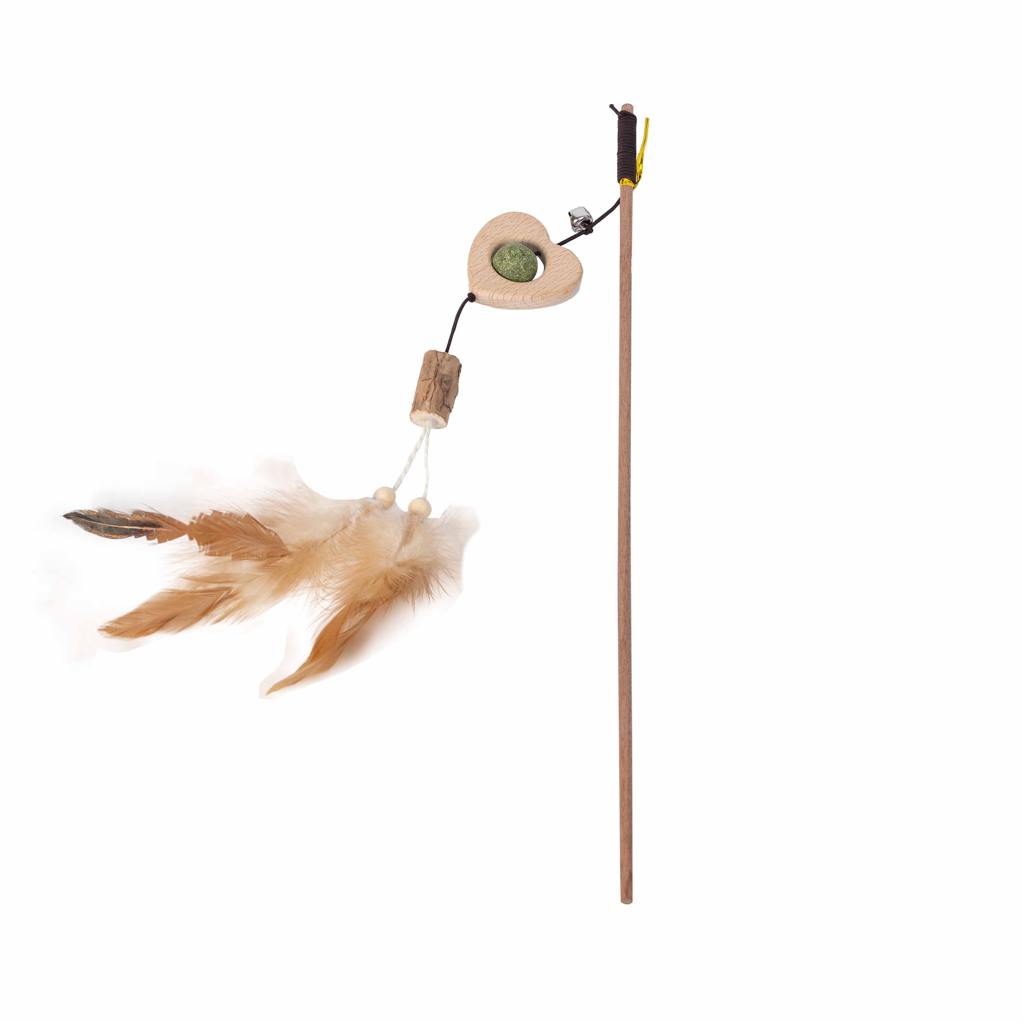 Quapas! Cat Toy Fishing Rod Woody