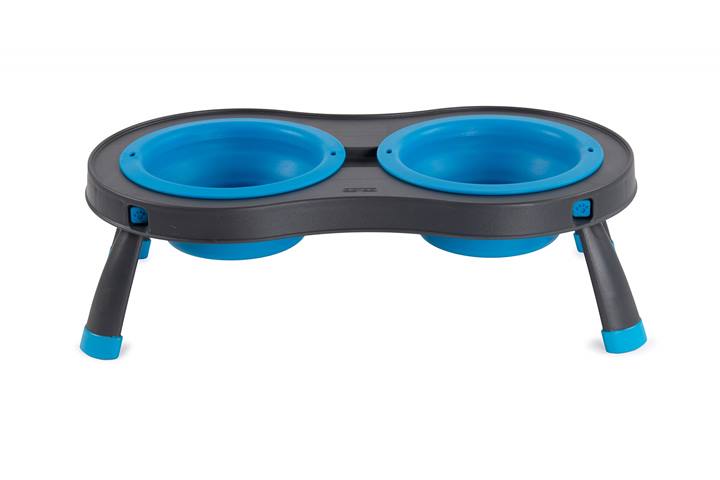 Petware Double verhoogd 2,5 kopje, Blauw