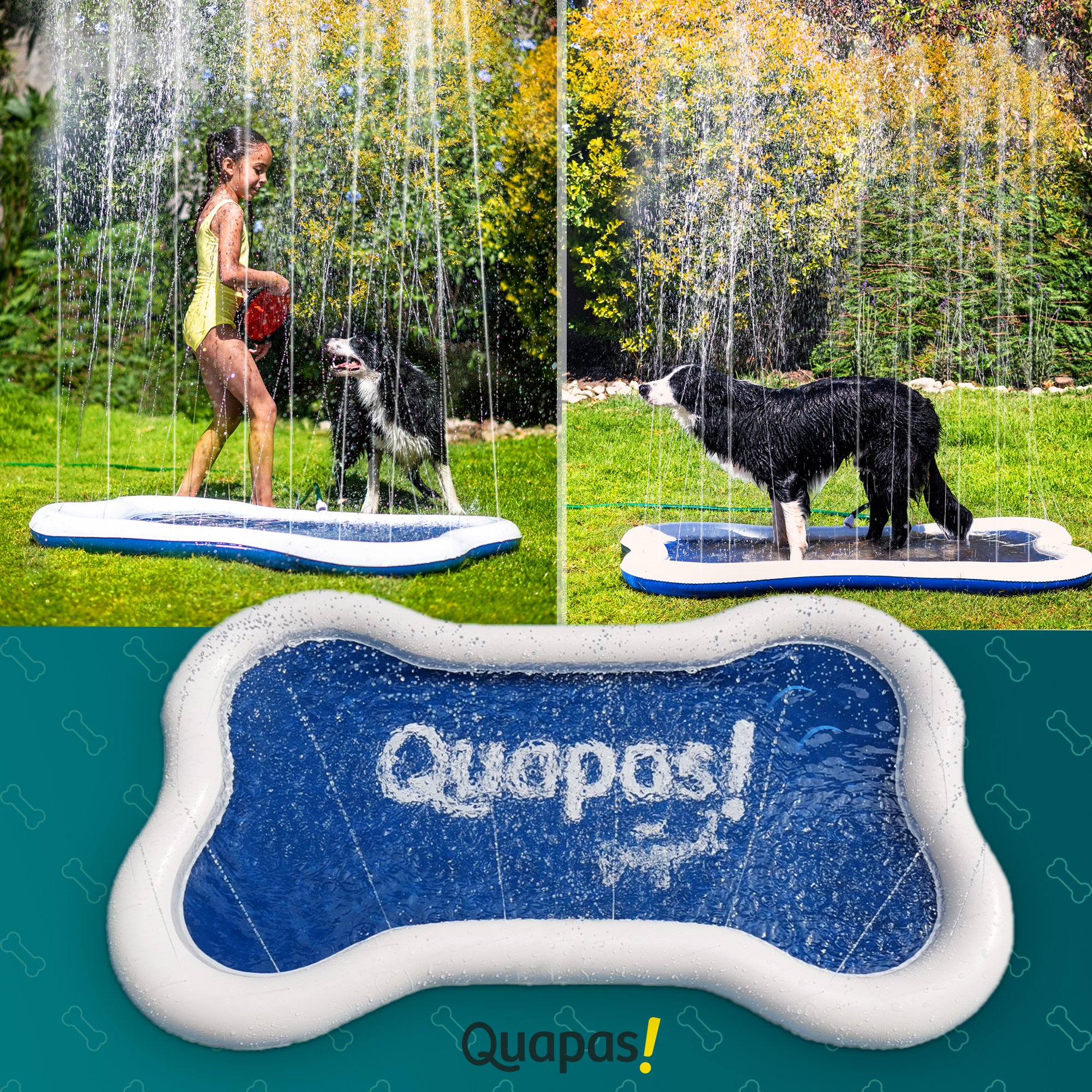 QUAPAS! sprinklemat VOLUMEKORTING!