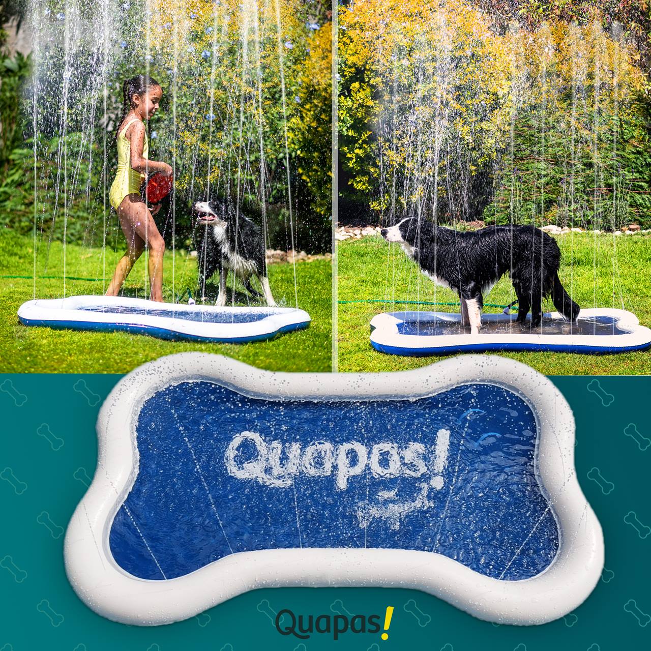 QUAPAS! sprinklemat VOLUMEKORTING!
