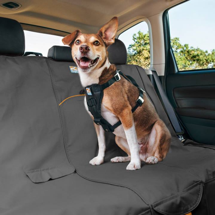Kurgo Wander Bench Seat Cover, Charcoal Grey
