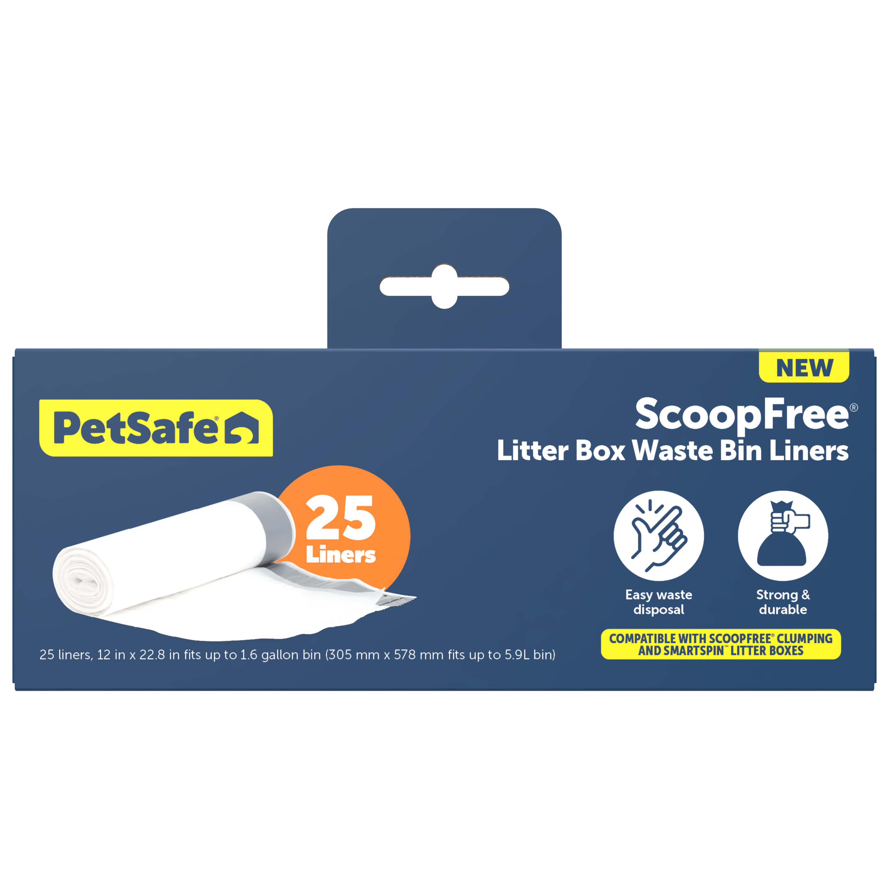 PetSafe® ScoopFree® Litter Box Waste Bin Liners