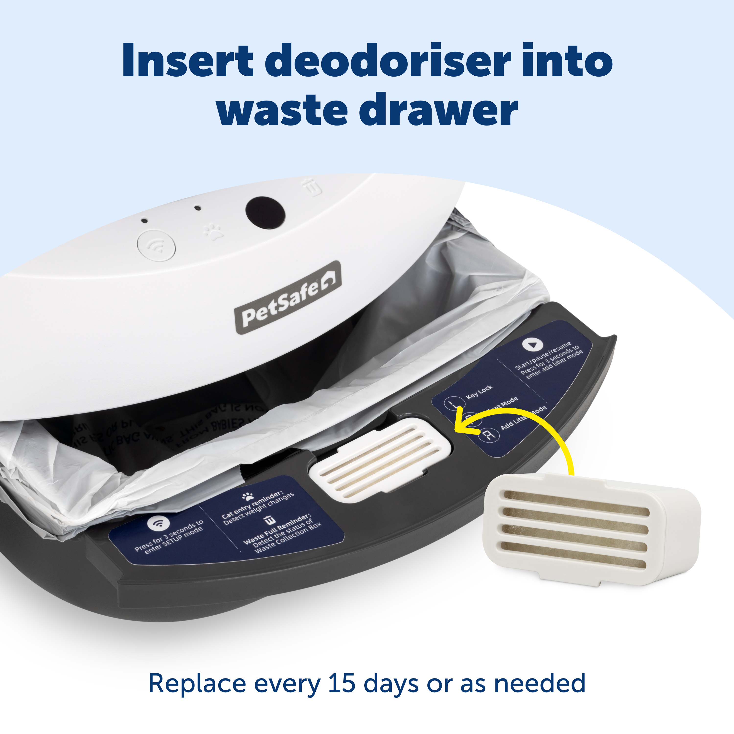 PetSafe® ScoopFree SmartSpin™ Litter Box Deodorisers (2-pack)