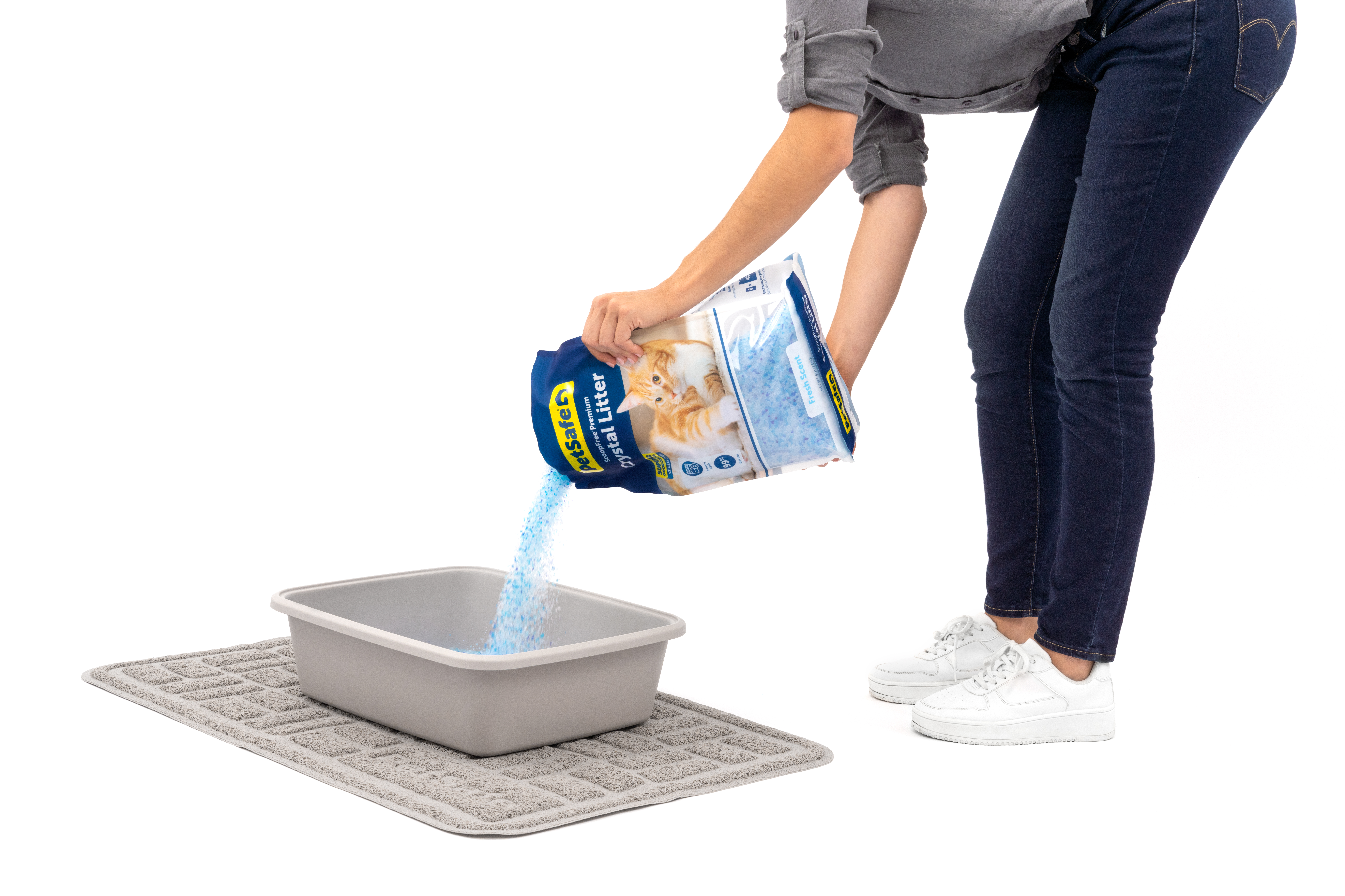 ScoopFree™ Premium Crystal Litter Bag, Fresh Scent, 3.6 kg