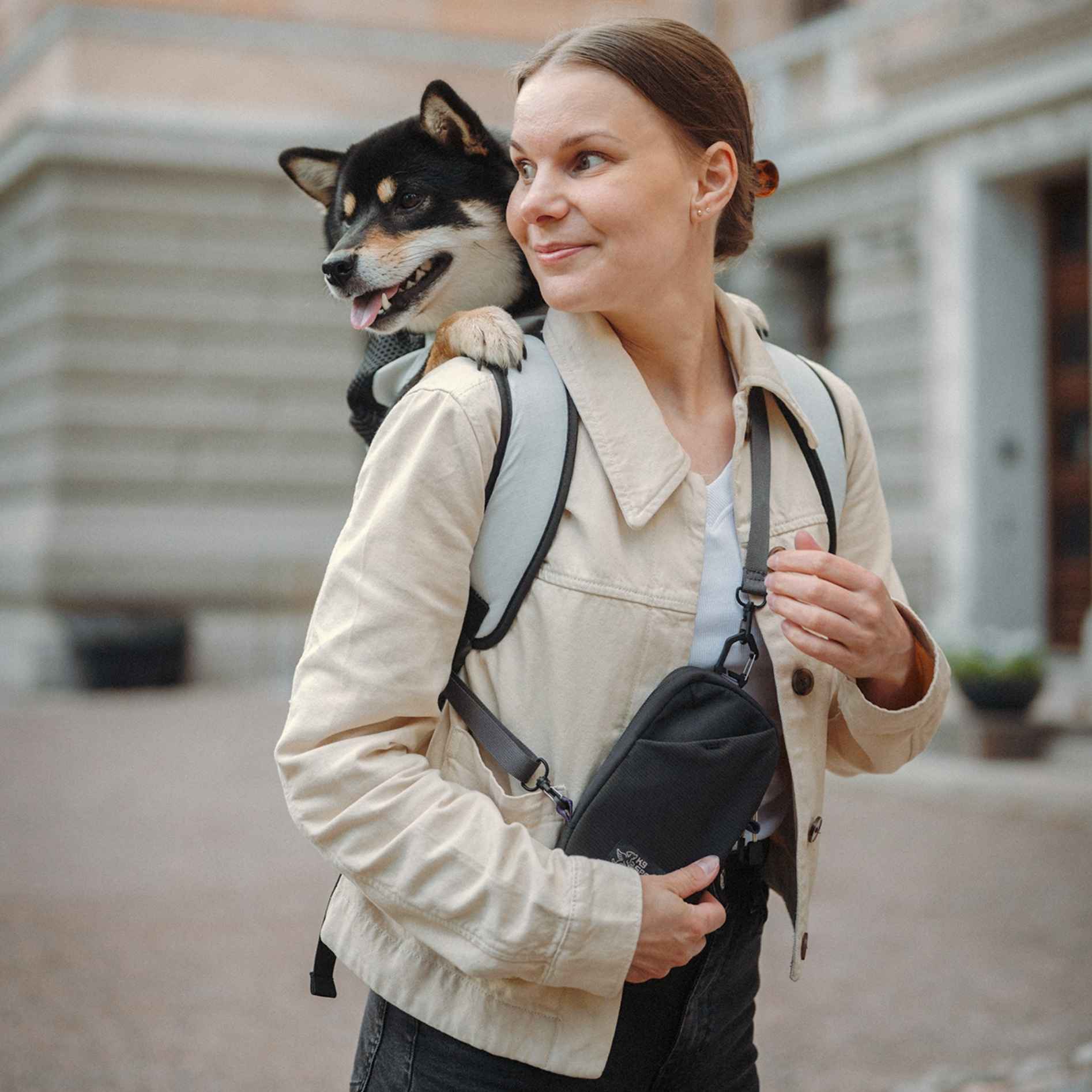 K9 Sport Sack® Telefoontas Magnet Gray