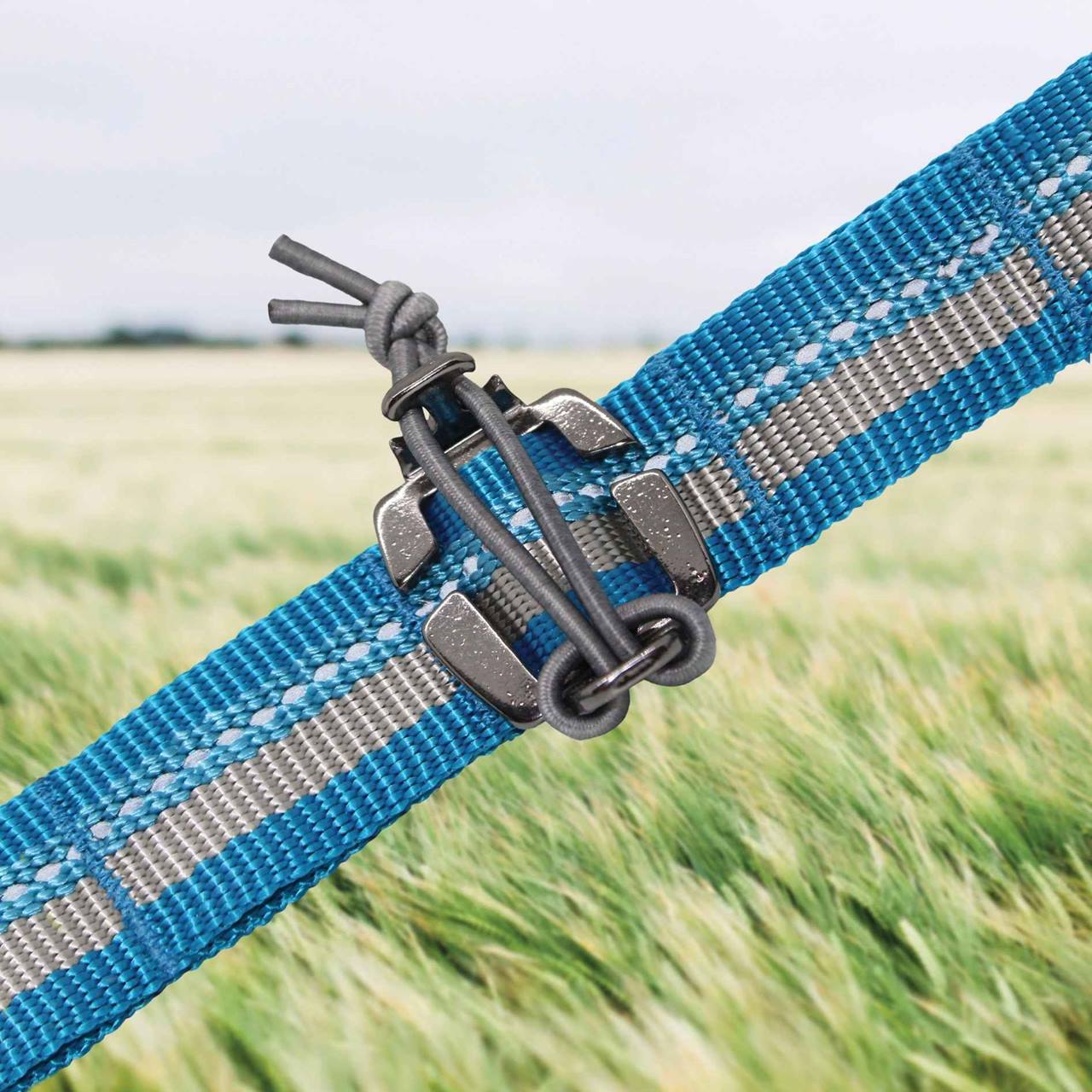 Kurgo RSG Stub Leash, Coastal Blue