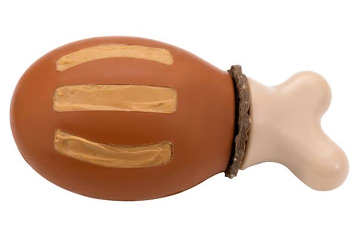 PetSafe® Busy Buddy® Chompin’ Chicken Treat Ring Dog Toy, Small/Medium