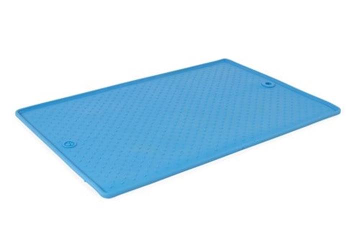 Pet Bowl Grippmat , M, Pro blue