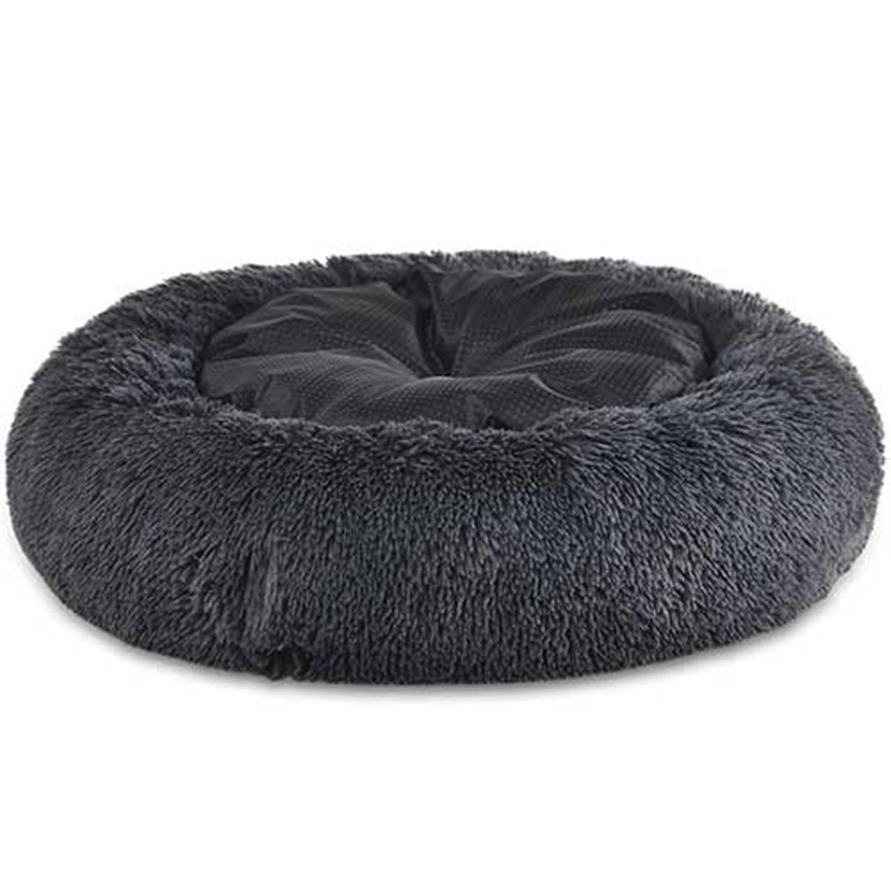Dog Bed Cuddle Grey