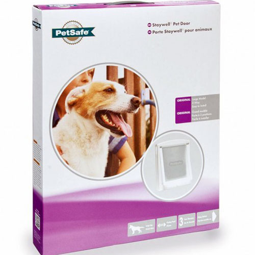 PetSafe Staywell Huisdierluik Twee Standen Wit