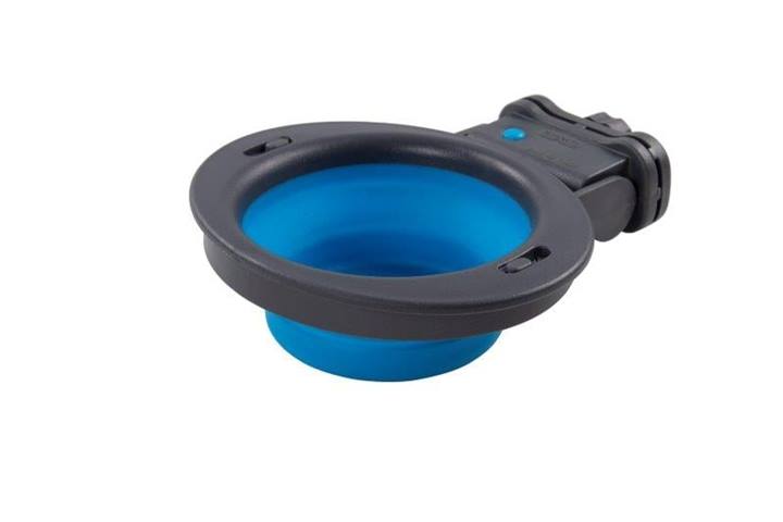 Collapsible Kennel Bowl , 1 Cup, Pro blue