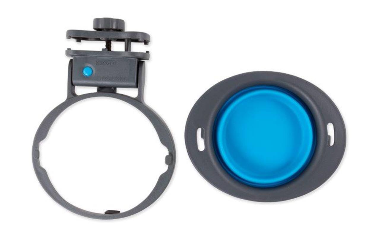 Bol de chenil pliable, 1 tasse, gris clair