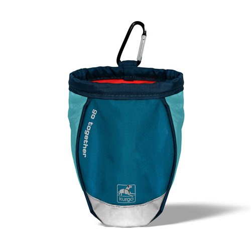 Kurgo® Go-Stuff-It Treat Bag, Coastal Blue
